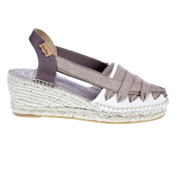 Alpargatas Toni Pons zapatos Mujer modelo Tracy Marrón Elástico