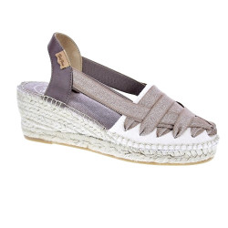Alpargatas Toni Pons zapatos Mujer modelo Tracy Marrón Elástico 2