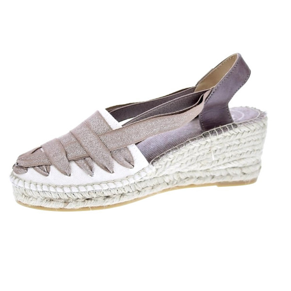 Alpargatas Toni Pons zapatos Mujer modelo Tracy Marrón Elástico