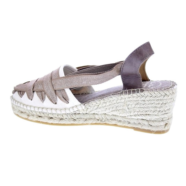 Alpargatas Toni Pons zapatos Mujer modelo Tracy Marrón Elástico