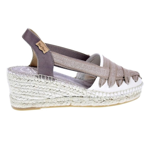 Alpargatas Toni Pons zapatos Mujer modelo Tracy Marrón Elástico