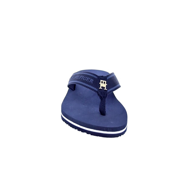 Chanclas Tommy Hilfiger zapatos Mujer modelo Hilfiger Webbing Azul 