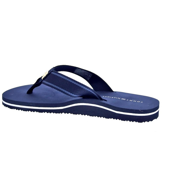 Chanclas Tommy Hilfiger zapatos Mujer modelo Hilfiger Webbing Azul 