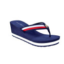 Chanclas Tommy Hilfiger zapatos Mujer modelo Th Corporate Azul 