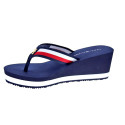 Chanclas Tommy Hilfiger zapatos Mujer modelo Th Corporate Azul 