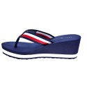 Chanclas Tommy Hilfiger zapatos Mujer modelo Th Corporate Azul 