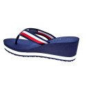 Chanclas Tommy Hilfiger zapatos Mujer modelo Th Corporate Azul 