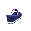 Chanclas Tommy Hilfiger zapatos Mujer modelo Th Corporate Azul 