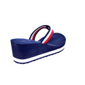 Chanclas Tommy Hilfiger zapatos Mujer modelo Th Corporate Azul 