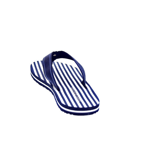 Chanclas Tommy Hilfiger zapatos Mujer modelo Th Stripes Beach Azul 