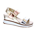 Sandalias Xti zapatos Mujer modelo 143882 Oro Velcro