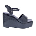 Sandalias Replay zapatos Mujer modelo Noelle Tone Negro Hebillas