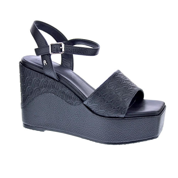 Sandalias Replay zapatos Mujer modelo Noelle Tone Negro Hebillas