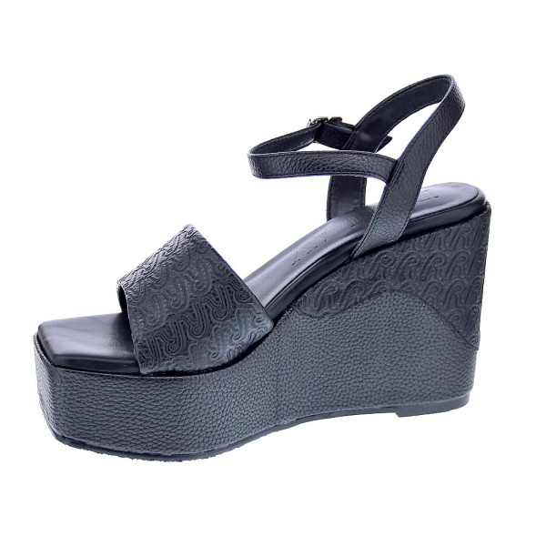 Sandalias Replay zapatos Mujer modelo Noelle Tone Negro Hebillas