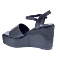 Sandalias Replay zapatos Mujer modelo Noelle Tone Negro Hebillas