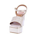 Sandalias Replay zapatos Mujer modelo Noelle Tone Oro Hebillas