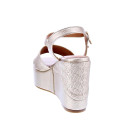 Sandalias Replay zapatos Mujer modelo Noelle Tone Oro Hebillas