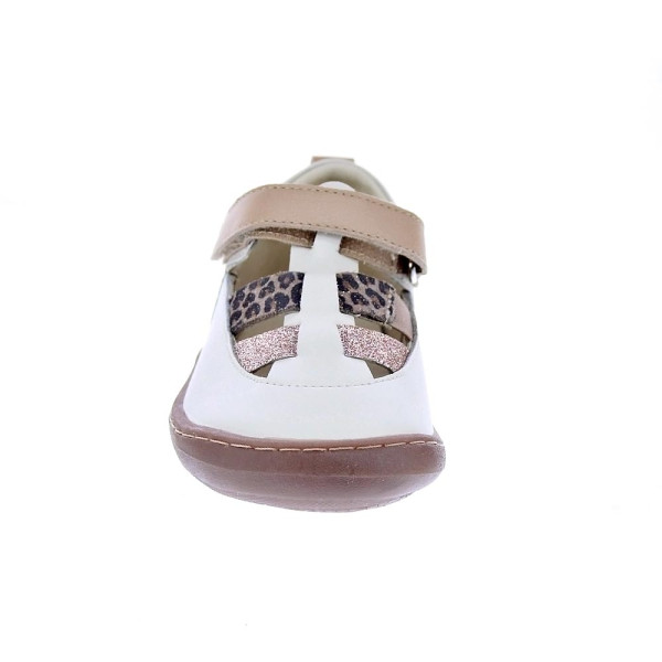 Sandalias Gioseppo zapatos Niña modelo Clearfield Beige Velcro