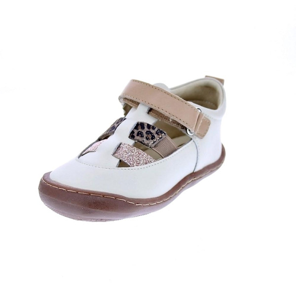 Sandalias Gioseppo zapatos Niña modelo Clearfield Beige Velcro