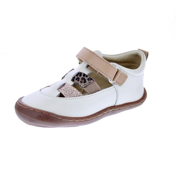 Sandalias Gioseppo zapatos Niña modelo Clearfield Beige Velcro
