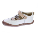 Sandalias Gioseppo zapatos Niña modelo Clearfield Beige Velcro