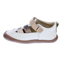 Sandalias Gioseppo zapatos Niña modelo Clearfield Beige Velcro