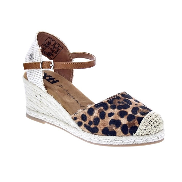 Alpargatas Xti zapatos Mujer modelo 144590 Marrón Hebilla