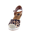 Alpargatas Xti zapatos Mujer modelo 144590 Marrón Hebilla