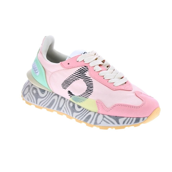 Zapatillas Duuo zapatos Mujer modelo Sensei Moon 117 Rosa Cordón