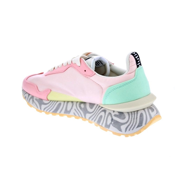 Zapatillas Duuo zapatos Mujer modelo Sensei Moon 117 Rosa Cordón