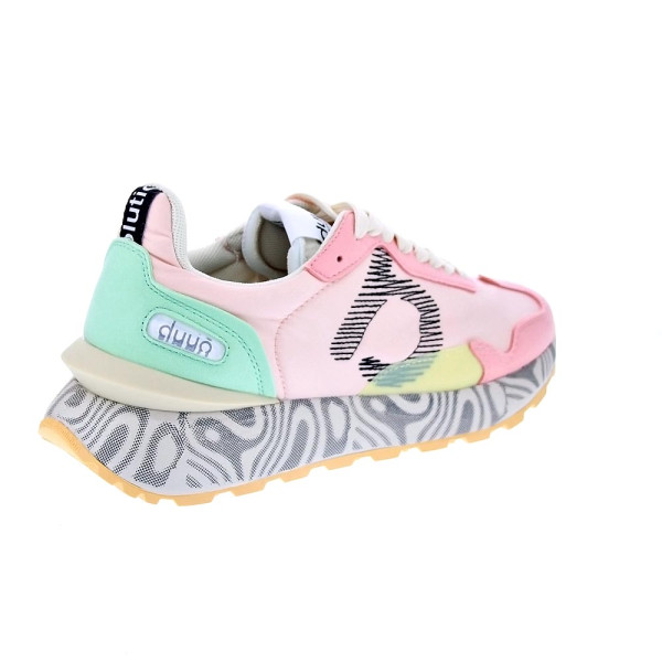 Zapatillas Duuo zapatos Mujer modelo Sensei Moon 117 Rosa Cordón