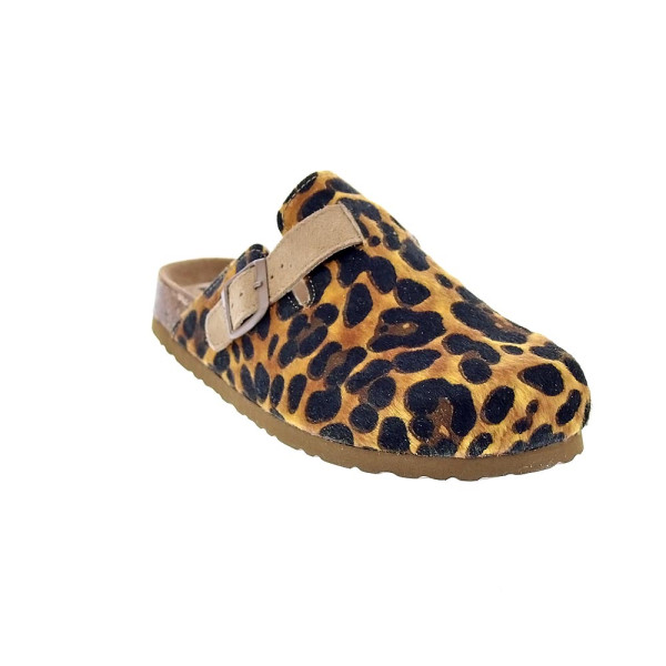 Zuecos Xti zapatos Mujer modelo 142871 Marrón Hebilla