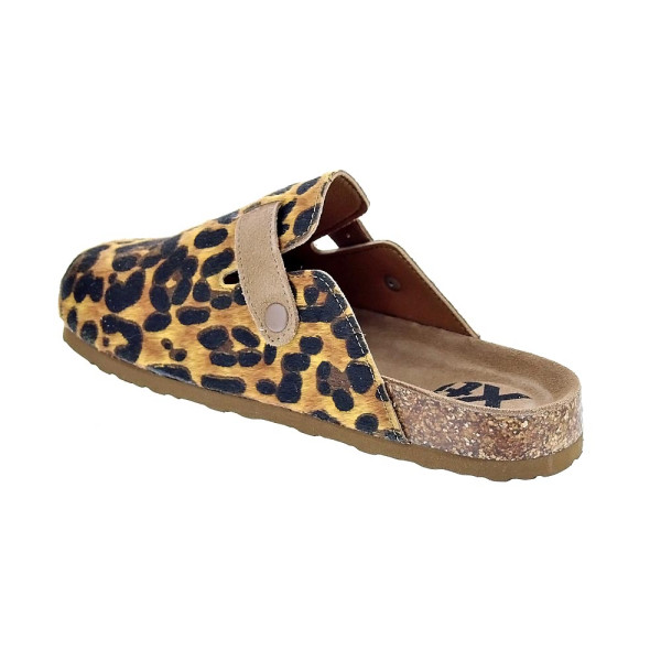 Zuecos Xti zapatos Mujer modelo 142871 Marrón Hebilla