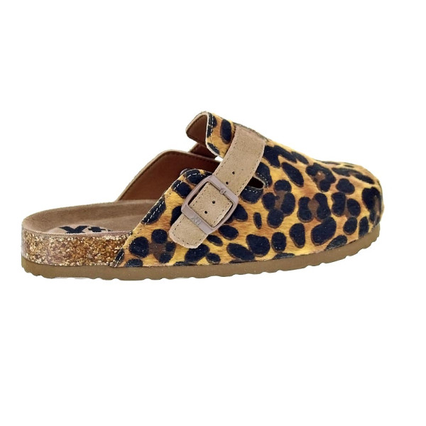 Zuecos Xti zapatos Mujer modelo 142871 Marrón Hebilla