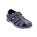 Sandalias Callaghan zapatos Hombre modelo 86101 Marrón Velcro