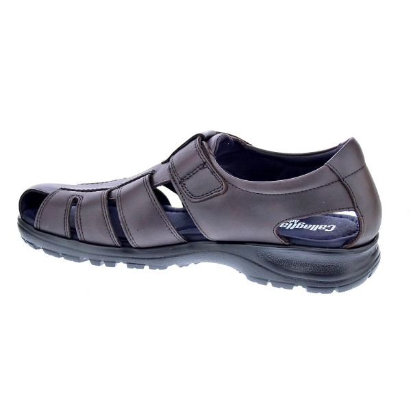 Sandalias Callaghan zapatos Hombre modelo 86101 Marrón Velcro