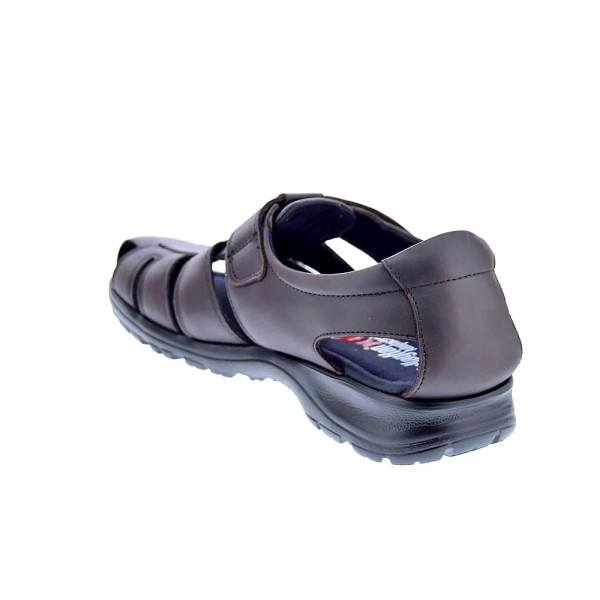 Sandalias Callaghan zapatos Hombre modelo 86101 Marrón Velcro