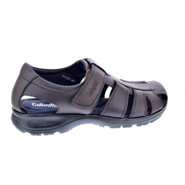 Sandalias Callaghan zapatos Hombre modelo 86101 Marrón Velcro