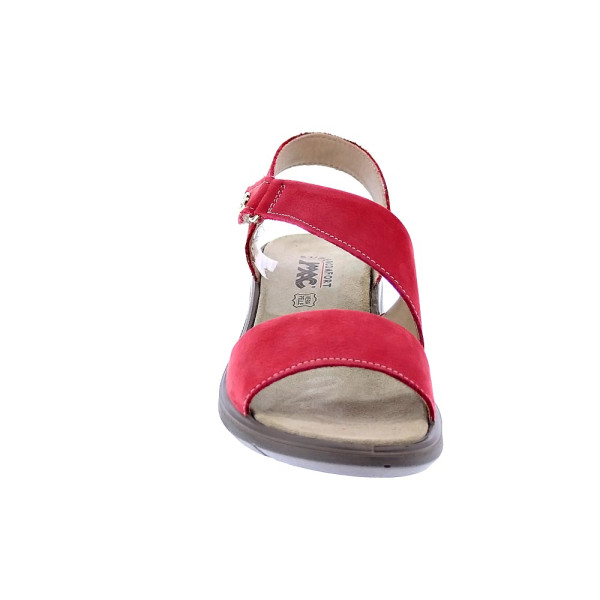 Sandalias Imac zapatos Mujer modelo 757360 Rojo Velcro