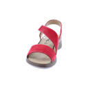 Sandalias Imac zapatos Mujer modelo 757360 Rojo Velcro