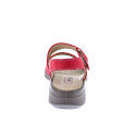 Sandalias Imac zapatos Mujer modelo 757360 Rojo Velcro