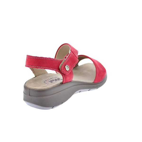 Sandalias Imac zapatos Mujer modelo 757360 Rojo Velcro