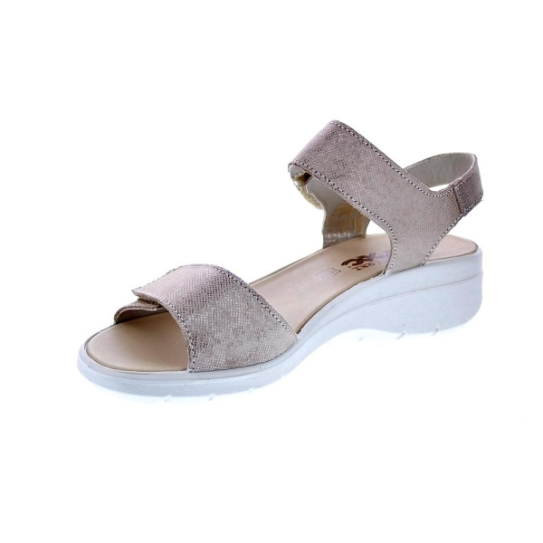 Sandalias Imac zapatos Mujer modelo 757370 Beige Velcro