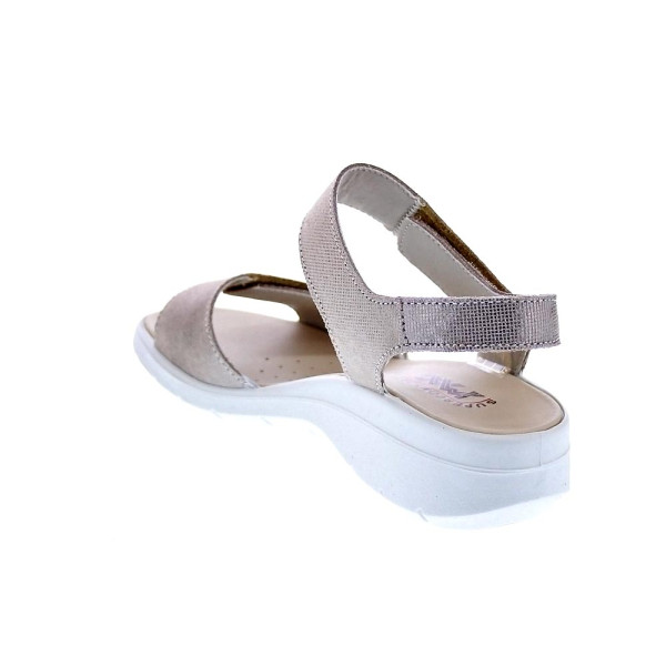 Sandalias Imac zapatos Mujer modelo 757370 Beige Velcro
