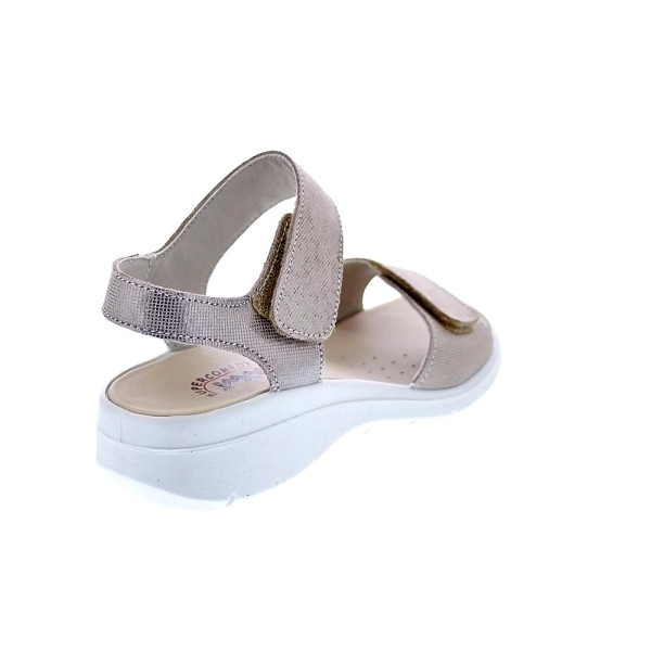 Sandalias Imac zapatos Mujer modelo 757370 Beige Velcro