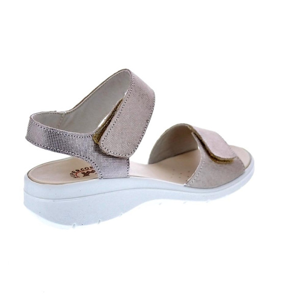 Sandalias Imac zapatos Mujer modelo 757370 Beige Velcro