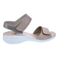 Sandalias Imac zapatos Mujer modelo 757370 Beige Velcro