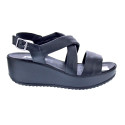 Sandalias Imac zapatos Mujer modelo 757610 Negro Hebilla