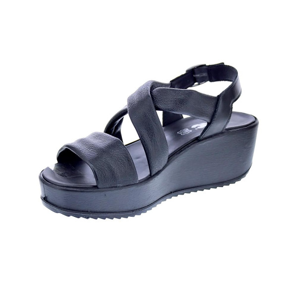 Sandalias Imac zapatos Mujer modelo 757610 Negro Hebilla