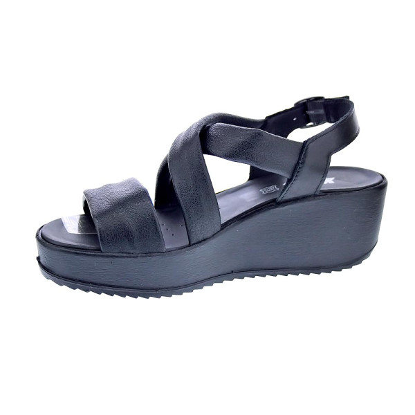 Sandalias Imac zapatos Mujer modelo 757610 Negro Hebilla